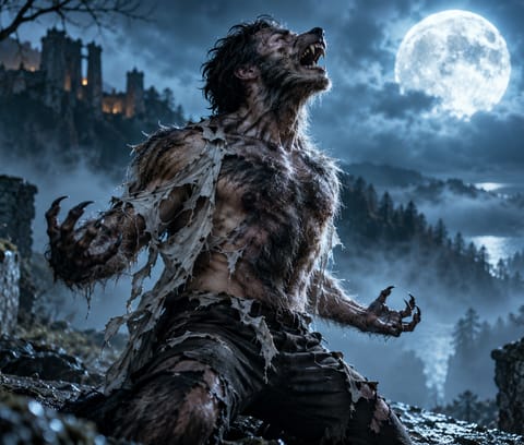 Create Werewolf Transformation Videos with Dreamina