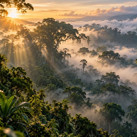 Rain forest film still